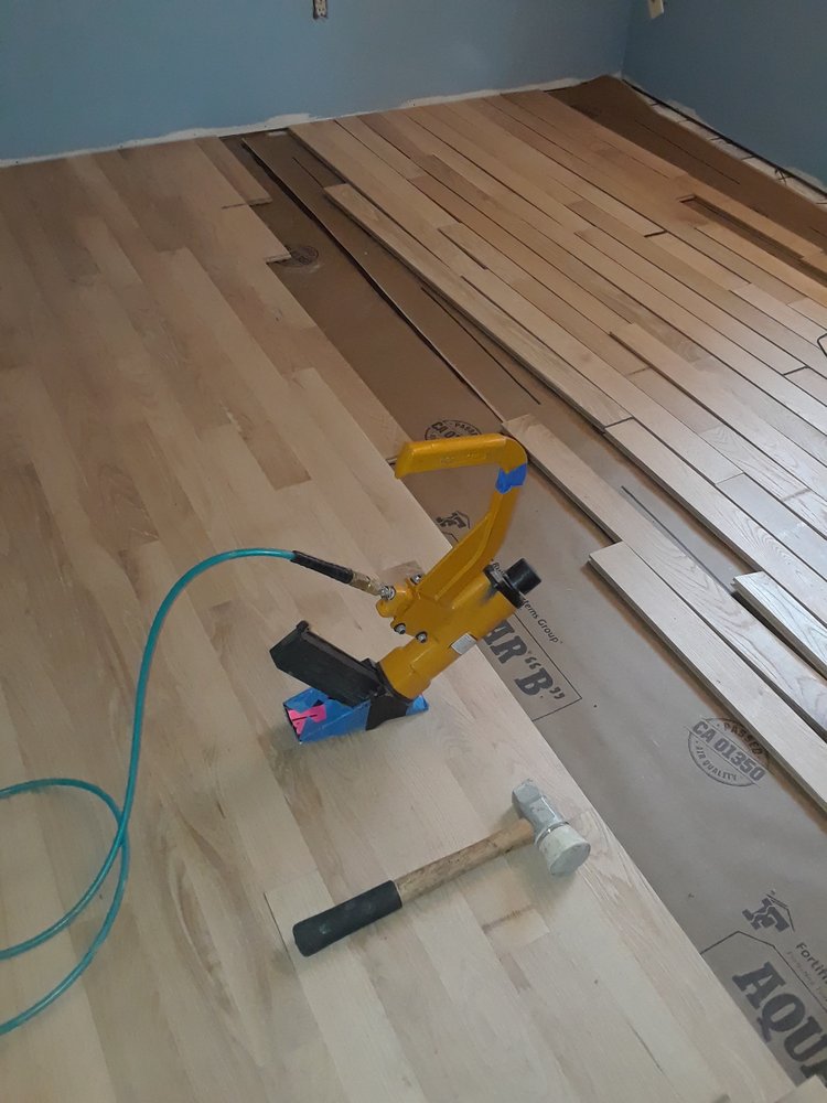 Flooring PDX hardwood flooring team project in Portland, Oregon